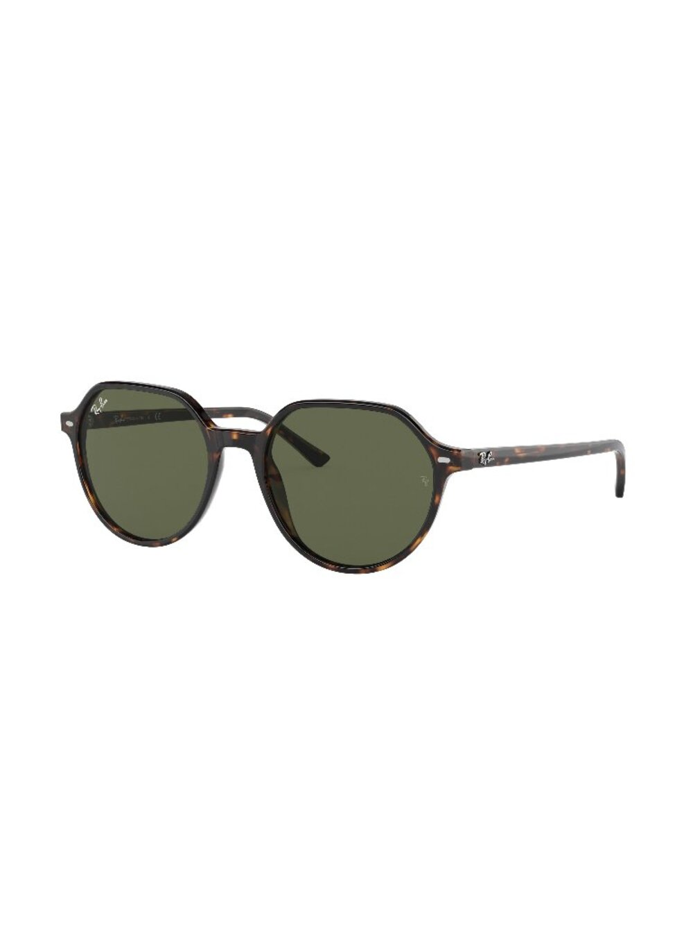 New Ray-Ban Unisex Sunglasses Havana Square Green Lens Injected Frame Ray Ban 31